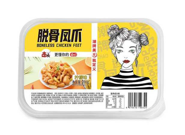 泡椒鳳爪保鮮盒包裝機：鎖住美味，保鮮每一刻